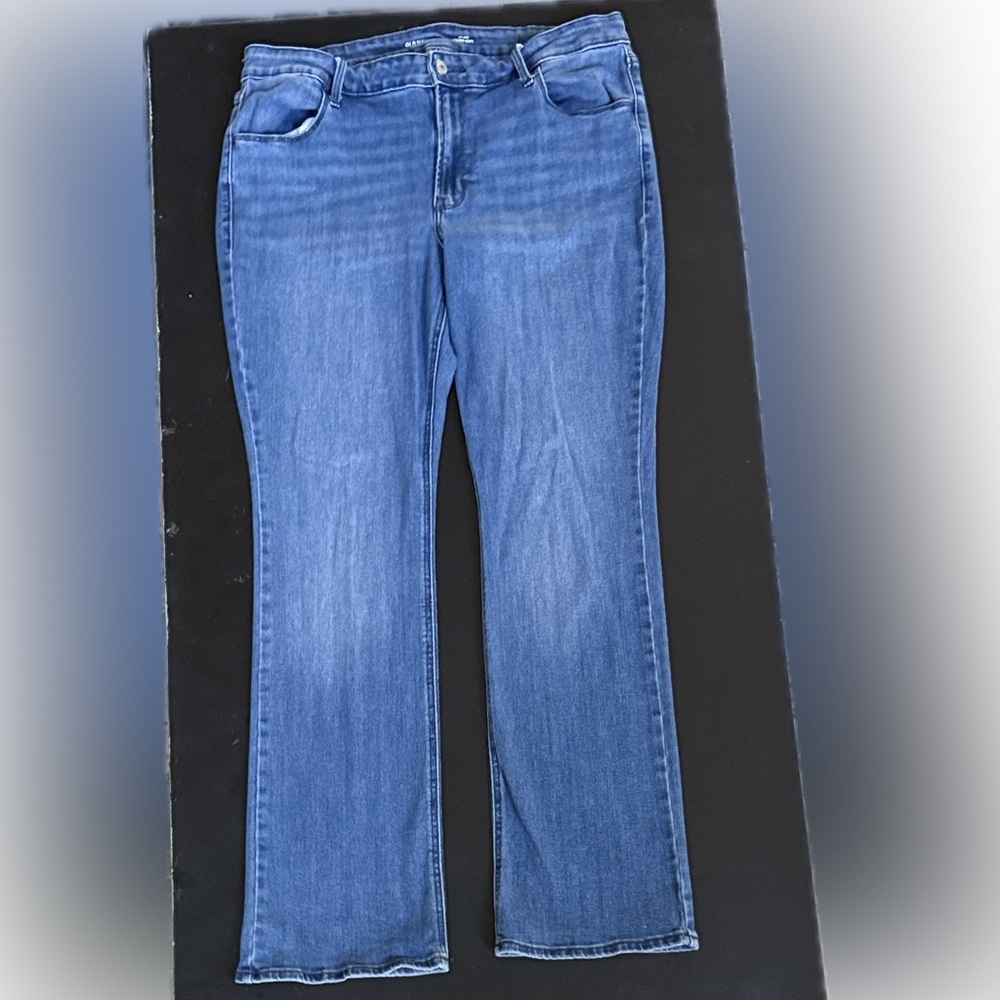 Old Navy Indigo Boot-Cut Denim